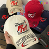Custom Embroidered Decor American Heavy Embroidery Wide Brim Baseball Cap 