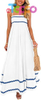  Casual Women's Summer Spaghetti Strap Boho Maxi Dress
