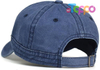 Vintage Washed Cotton Adjustable Baseball Cap 