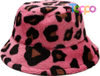Wholesale Winter Faux Fur Fuzzy Bucket Hat Fluffy Warm Hat 