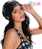 Custom Lightweight Lace Beanie for Women Rhinestone Hat