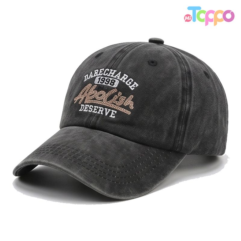  American Vintage Washed Cotton Baseball Cap Embroidered Dad Hat 