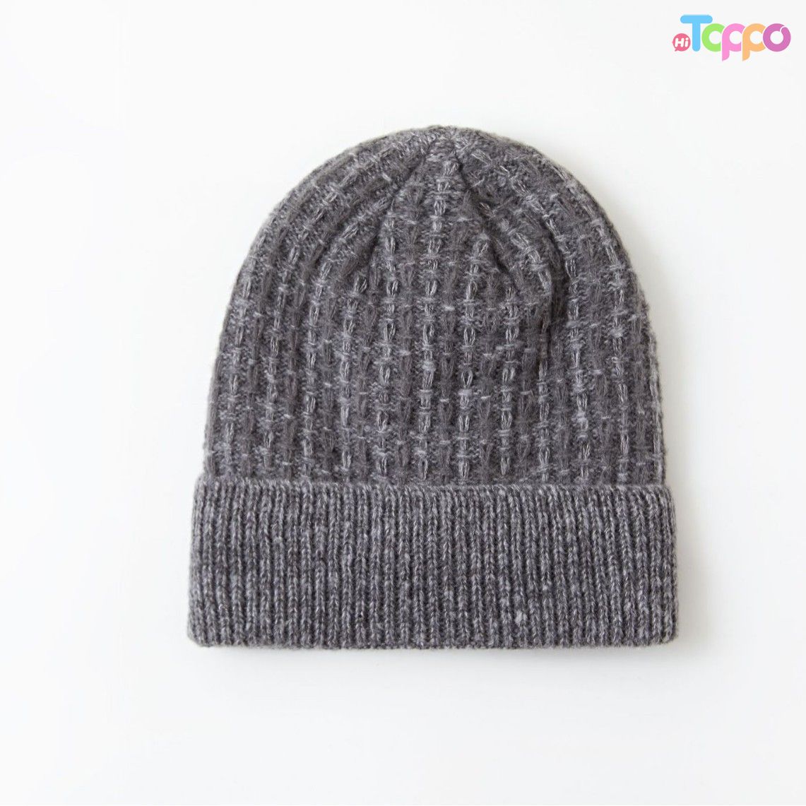 Casual Winter Warm Cuffed Ribbed Skull Cap for Men and Women