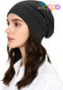  Custom Cotton Slouchy Beanie for Men and Women, Oversized Thin Skull Cap