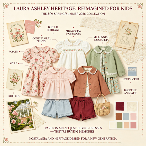H&M x Laura Ashley: The Nostalgia Kidswear Hit of 2026