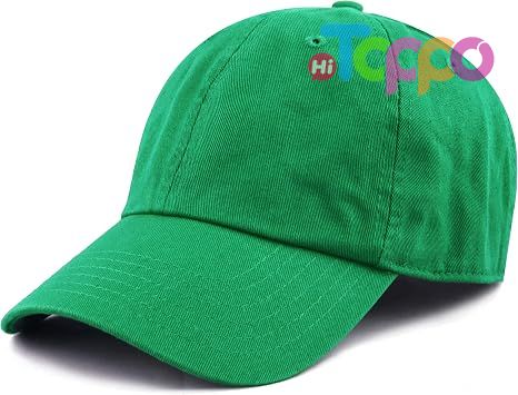 Washed Low Profile Adjustable Hat Cotton Baseball Cap Dad Hat 