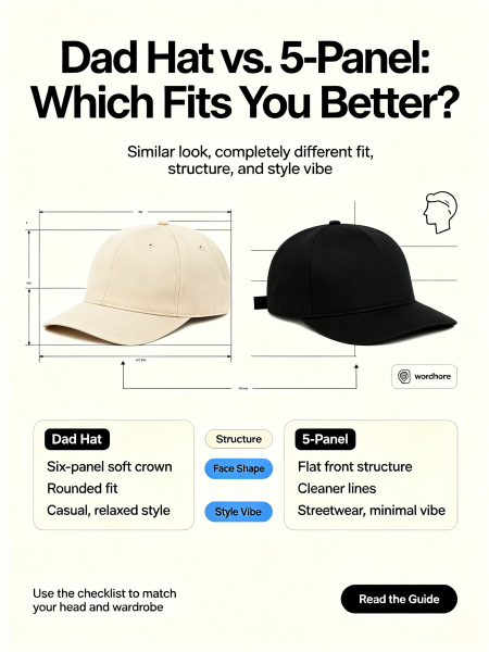 Dad Hat vs 5‑Panel Cap, Style‑Selection Checklist