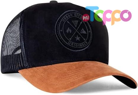 Mesh Back Baseball Cap 5 Panel Snapback Trucker Hat 