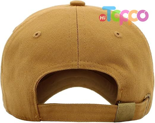 Classic Unisex Cotton Adjustable Low Crown Baseball Cap Plain Dad Hat