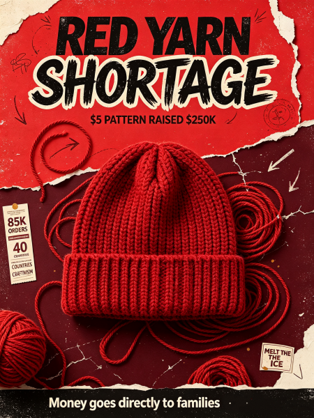 The $5 Hat That Sparked a Nationwide Red Yarn Shortag
