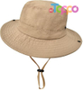 Outdoor UPF 50+ Quick Dry Foldable Lightweight Adjustable Fishing Kids Sun Bucket Hat