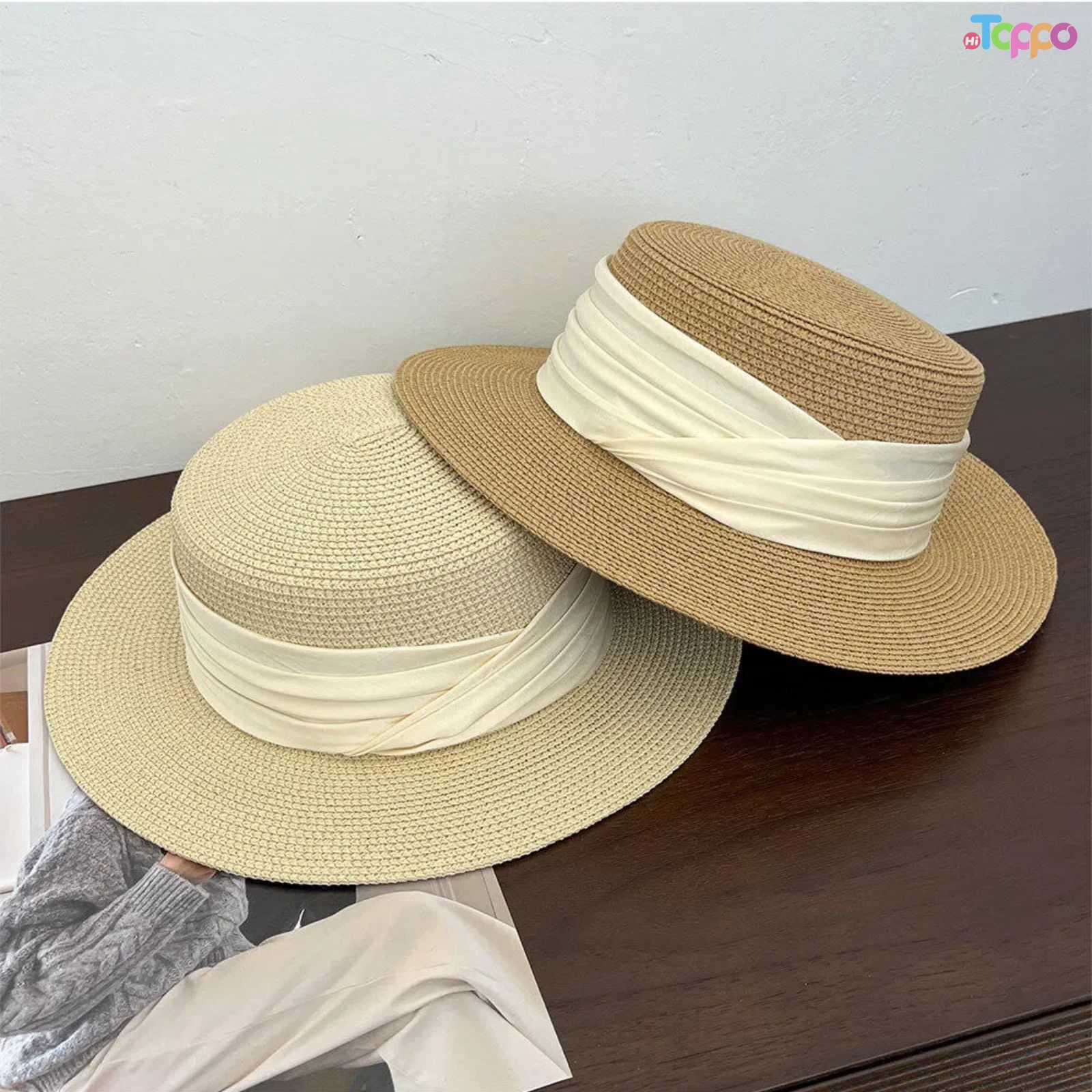 Women Wide Brim Straw Panama Roll up Hat Fedora Beach Sun Hat UPF50+