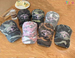 Casual Wear Unisex Letter Camouflage Baseball Cap Breathable Lightweight Snapback Hat 