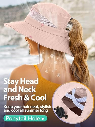 Hot Sale Sun Protection UV UPF50+ Waterproof Fishing Safari Hiking Bucket Hat
