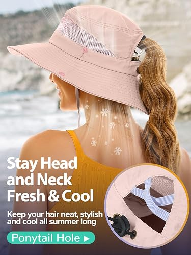 Hot Sale Sun Protection UV UPF50+ Waterproof Fishing Safari Hiking Bucket Hat