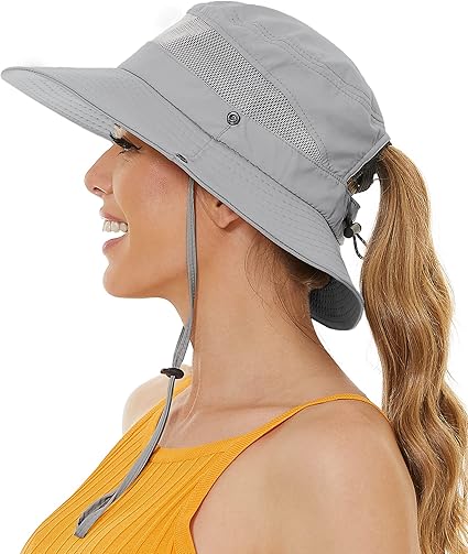 Hot Sale Sun Protection UV UPF50+ Waterproof Fishing Safari Hiking Bucket Hat