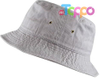 Unisex Summer Travel Beach Cotton Bucket Hat Packable Sun Hat