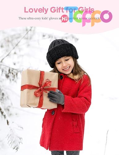 Wholesale Full Finger Stretchy Knitted Gloves Soft Warm Winter Gloves 6 Pairs of Set