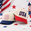 USA Embroidered Baseball Hats for Independence Day & Sports Events