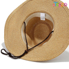 Spring Summer Wide Brim Shapeable Cowboy Straw Hat