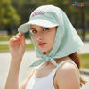 Summer Checkered Printing Bandanas Caps with Embroidery