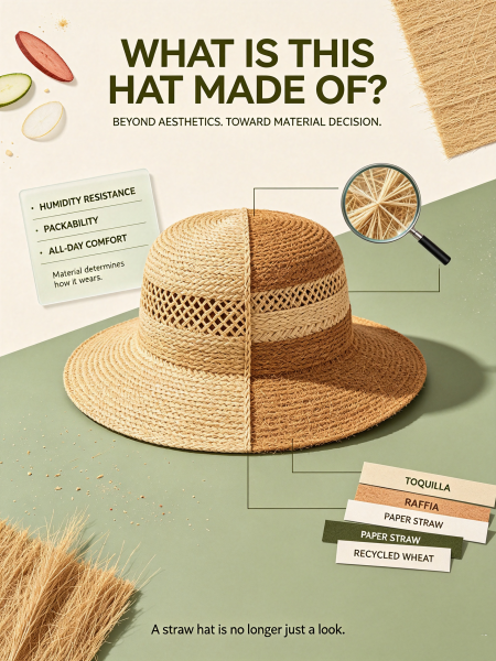 What Is Your Straw Hat Actually Made Of