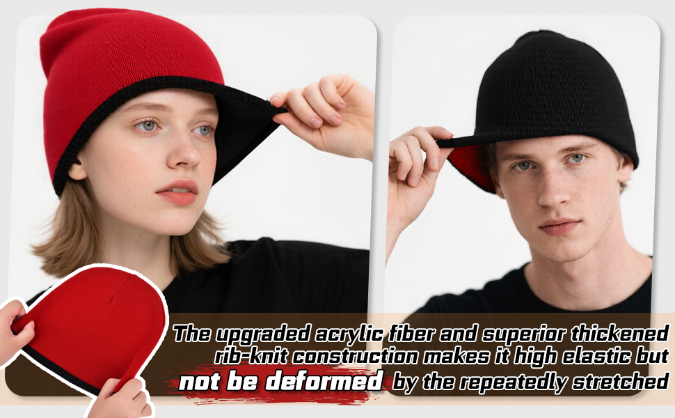 stretchable beanie for men and women