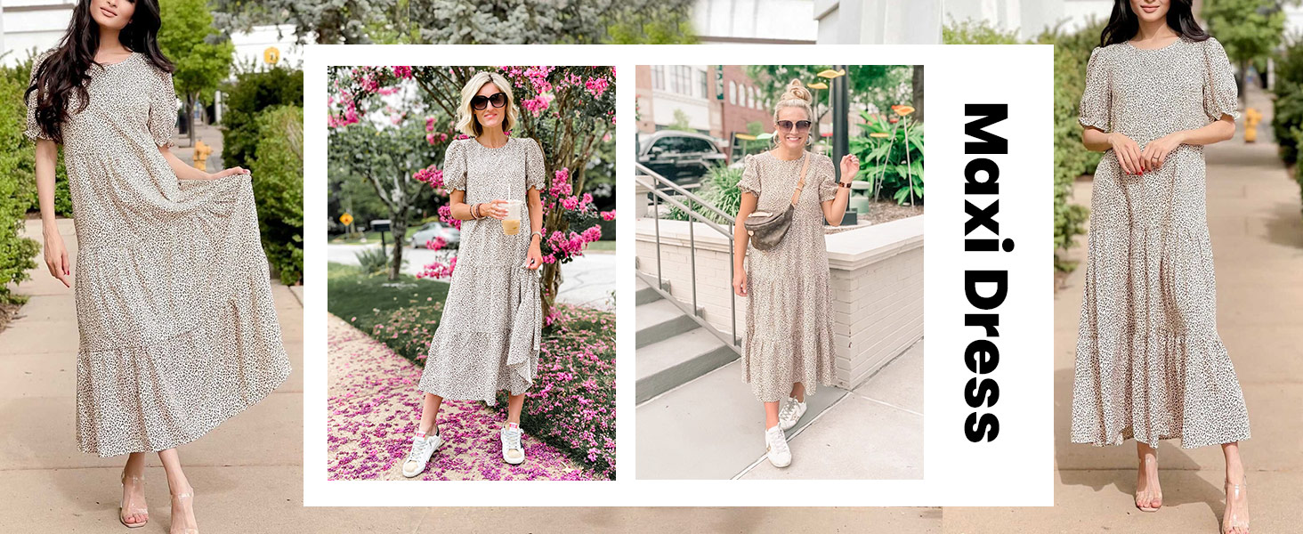 PRETTYGARDEN Beach Vacation Dresses