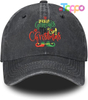 Hot Sale Vintage Adjustable Washed Distressed Denim Baseball Hat Embroidered Baseball Cap