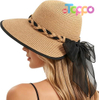  UPF 50+ Foldable Wide Brim Pleneal Beach Sun Staw Hats