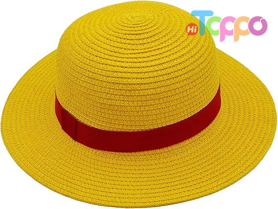 Custom Yellow Strawhats with String Summer Beach Hats Memfish Straw Hat 