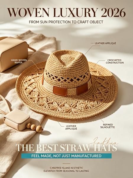LOEWE Just Made the Straw Hat a Luxury Object