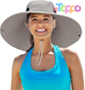 Hot Sale Women Super Wide Brim Sun Hat UPF50+ Waterproof Bucket Hat