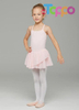 Toddler Girls Ballet Dance Leotards Skirt Ballerina Ballet Outfit Dresses Camisole Puff Sleeve