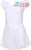 Ballet Leotards for Girls Toddler Dance Ballet Leotard with Skirt Ballerina Dresses Tutu Outfits Flutter Sleeve