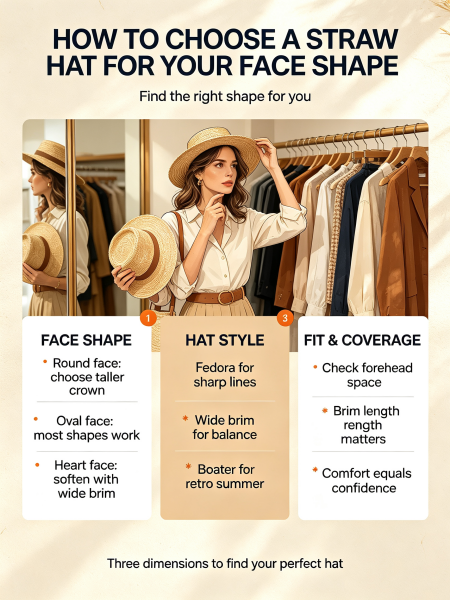 Raffia, Paper Straw or Wheat Straw? Compare Hat Materials for Summer