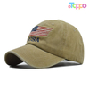Custom Wash adjustable Cotton Embroidered USA Lettter Baseball Cap