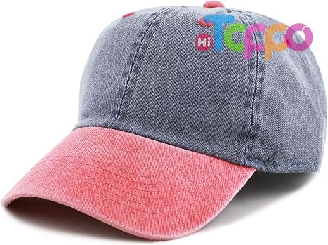 100% Cotton Pigment Dyed Low Profile Dad Hat Six Panel Cap