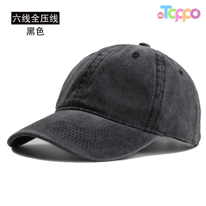 Washed Cotton Plain Baseball Vintage Adjustable Dad Hats 