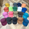 Washed Cotton Plain Baseball Vintage Adjustable Dad Hats 