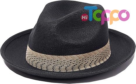High Quality Beach Hat Fine Braid UPF50+ Unisex Bucket Sun Straw Hat