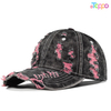 Custom Comfortable Washed Denim Frayed Baseball Cap