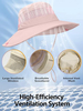 Hot Sale Sun Protection UV UPF50+ Waterproof Fishing Safari Hiking Bucket Hat