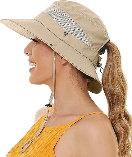 Hot Sale Sun Protection UV UPF50+ Waterproof Fishing Safari Hiking Bucket Hat