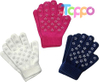 Hot Gift 3 Pairs Knit Warm Stretch Gripper Children Magic Glove 4-14 Years Kids Winter Gloves 