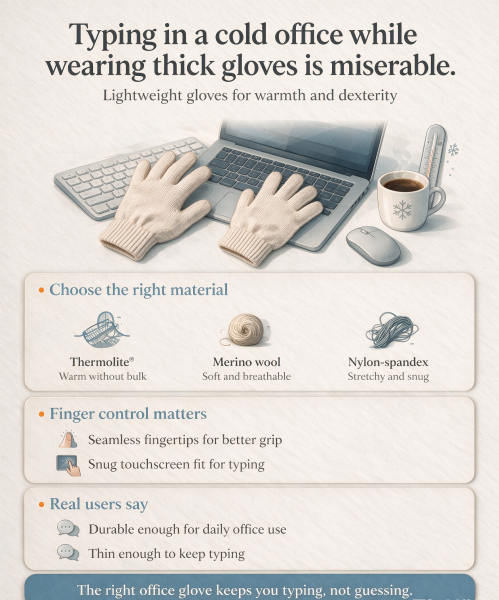 Windproof Thermal Knit Gloves Guide for Subzero Outdoor Scenarios