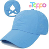 Outdoor Sports Quick Drying Mesh Womens Criss Cross Ponytail High Messy Bun Baseball Cap 