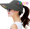 Custom Wide Brim UV Protection Sun Hat Summer Beach Packable Sun Hats 