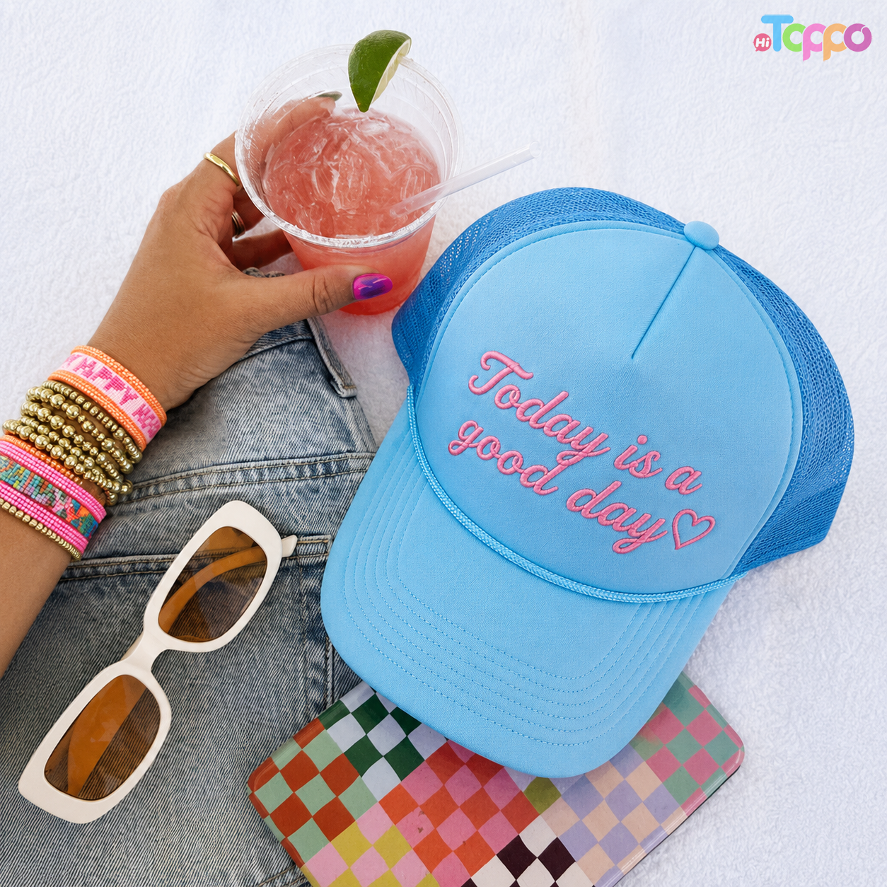 Custom Mother's Day Washed Vintage Baseball Caps with Embroidery LOGO