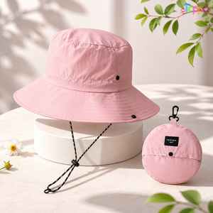 Custom Summer Foldable Lightweight Packable Bucket Hat